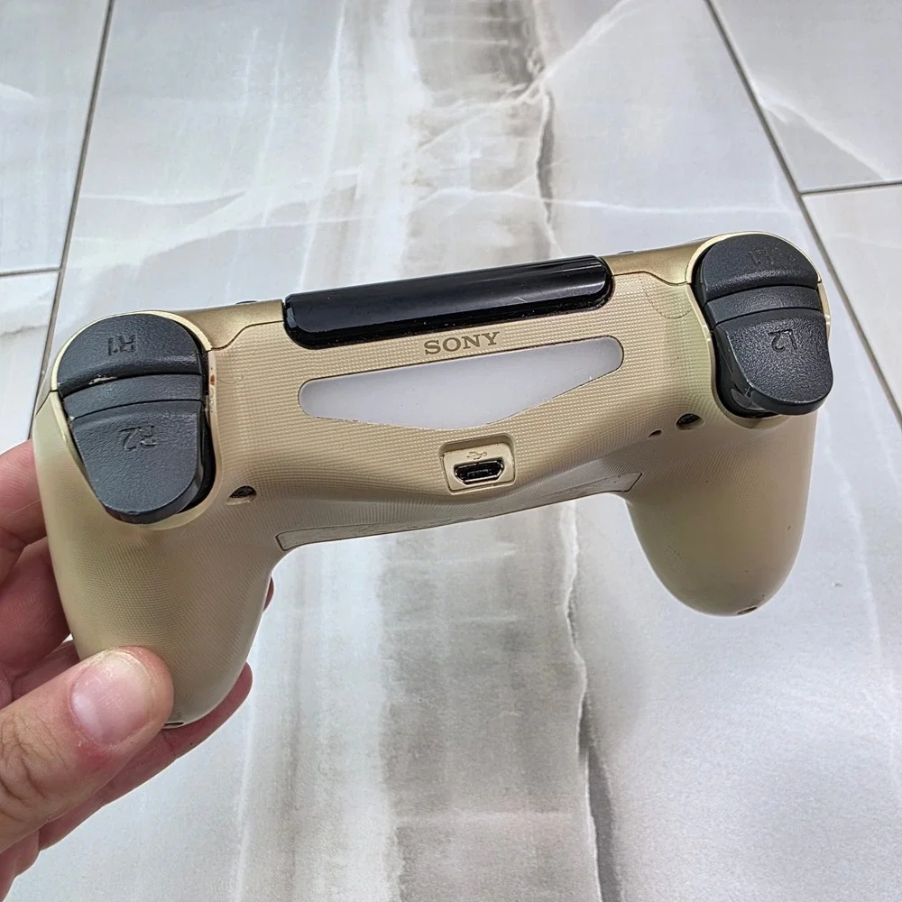 Sony PlayStation 4 DualShock 4 Wireless Controller Gold PS4 CUH-ZCT2U S3